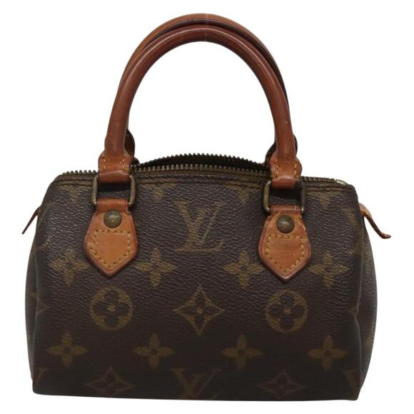 LOUIS VUITTON Monogram Mini Speedy Hand Bag M41534 - Picture 13 of 16